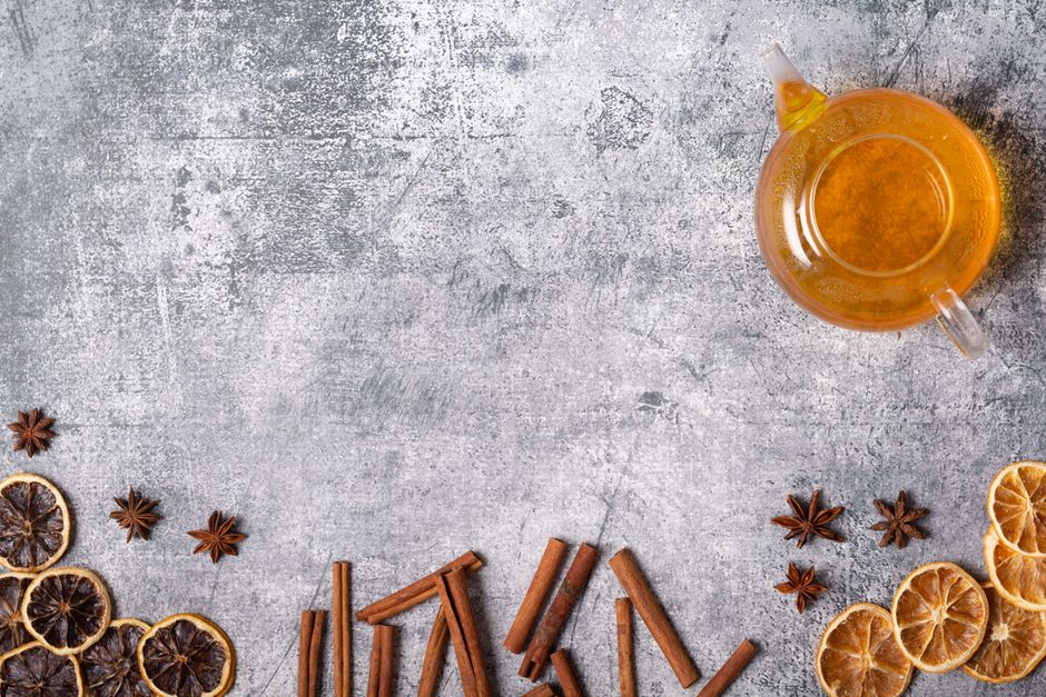 Narancsos-fűszeres tea